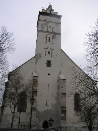 Heliga korsets kyrka, Kežmarok.